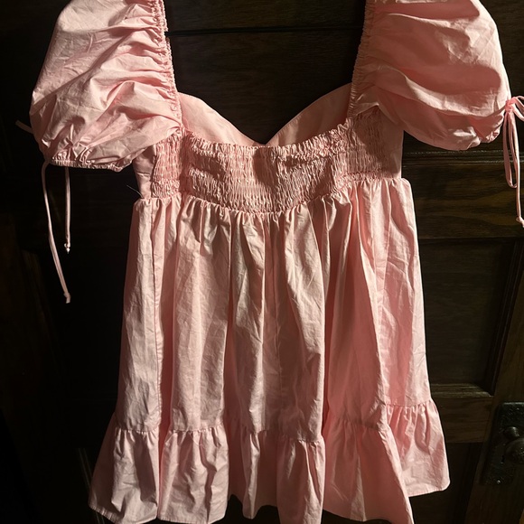 Pants Store,Elegant Pink Mini Dress, NWT, Size Large - Picture 10 of 12